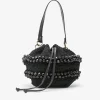Bandolera Bolas Rafia Negro