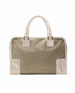 Bolso Rectangular Serraje Beig