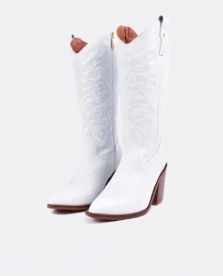 Bota Cow Napa Blanco