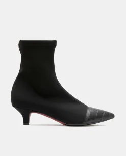 Botin Licra Strech Negro