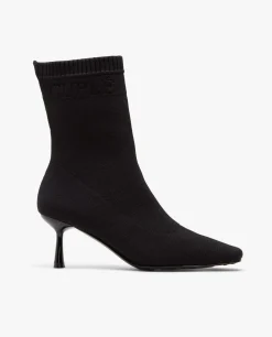 Botin T/F Textil Negro