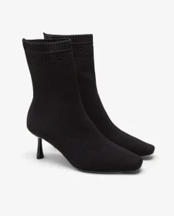 Botin T/F Textil Negro