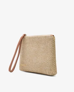 Cartera Rafia Beig