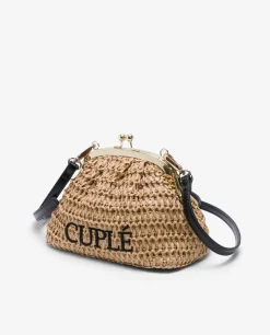 Clutch Rafia Beig