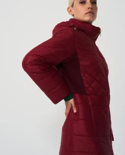 Parka Nylon Burdeos