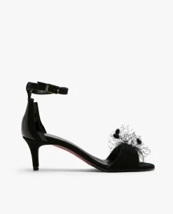 Sandalia Pala Ultrasuede Negro