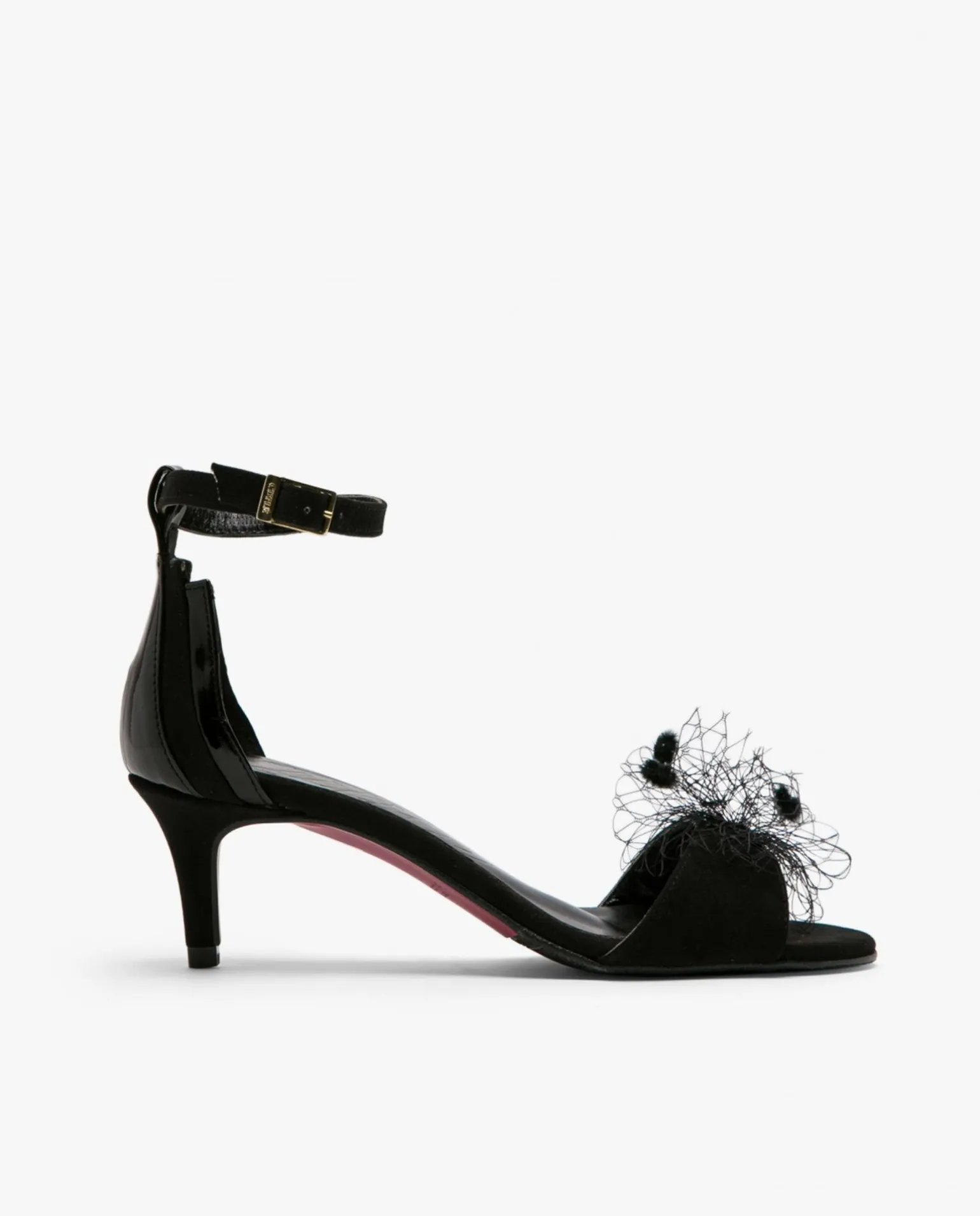 Sandalia Pala Ultrasuede Negro