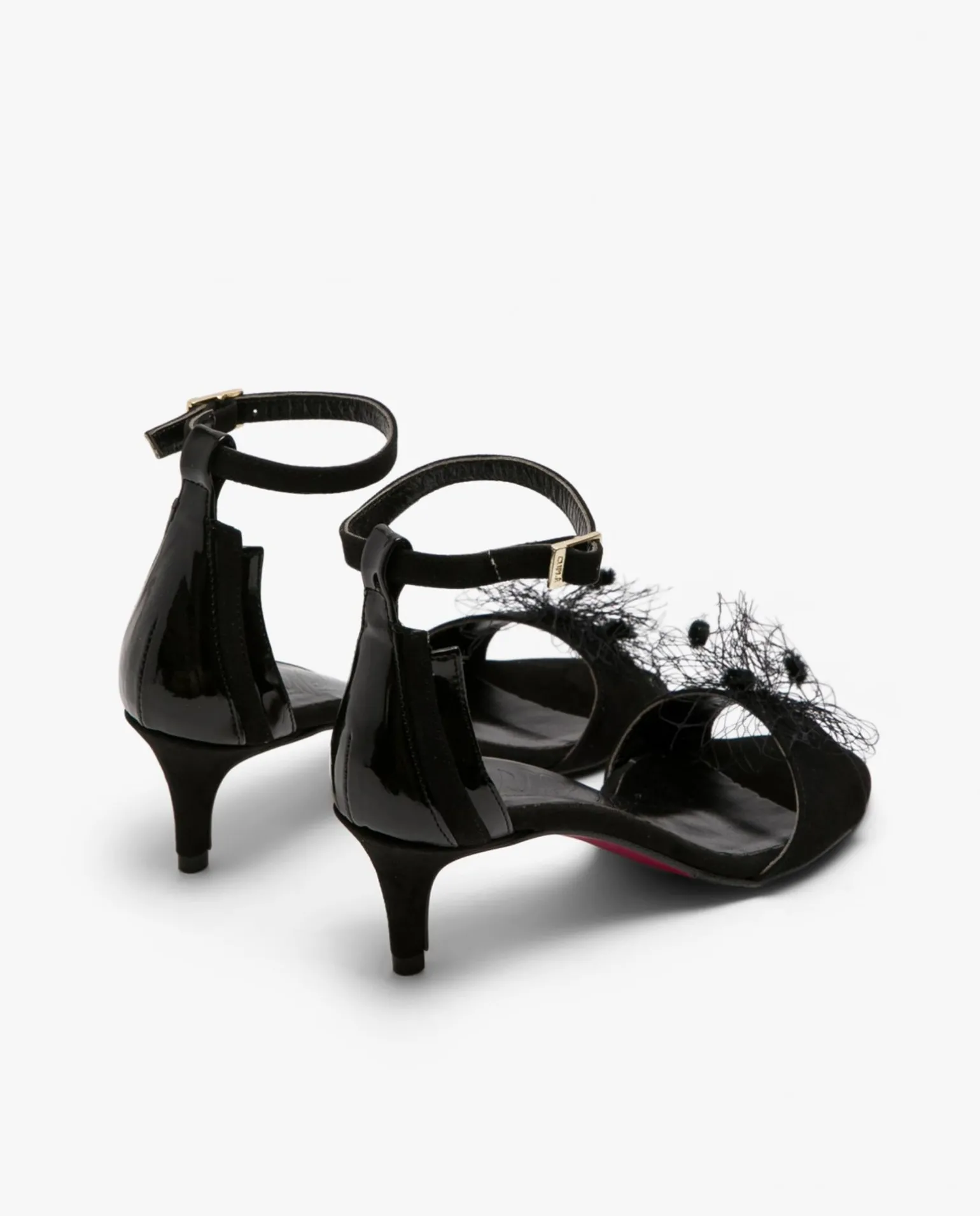 Sandalia Pala Ultrasuede Negro